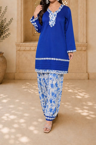 Royal embroidered Farshi salwar suit set