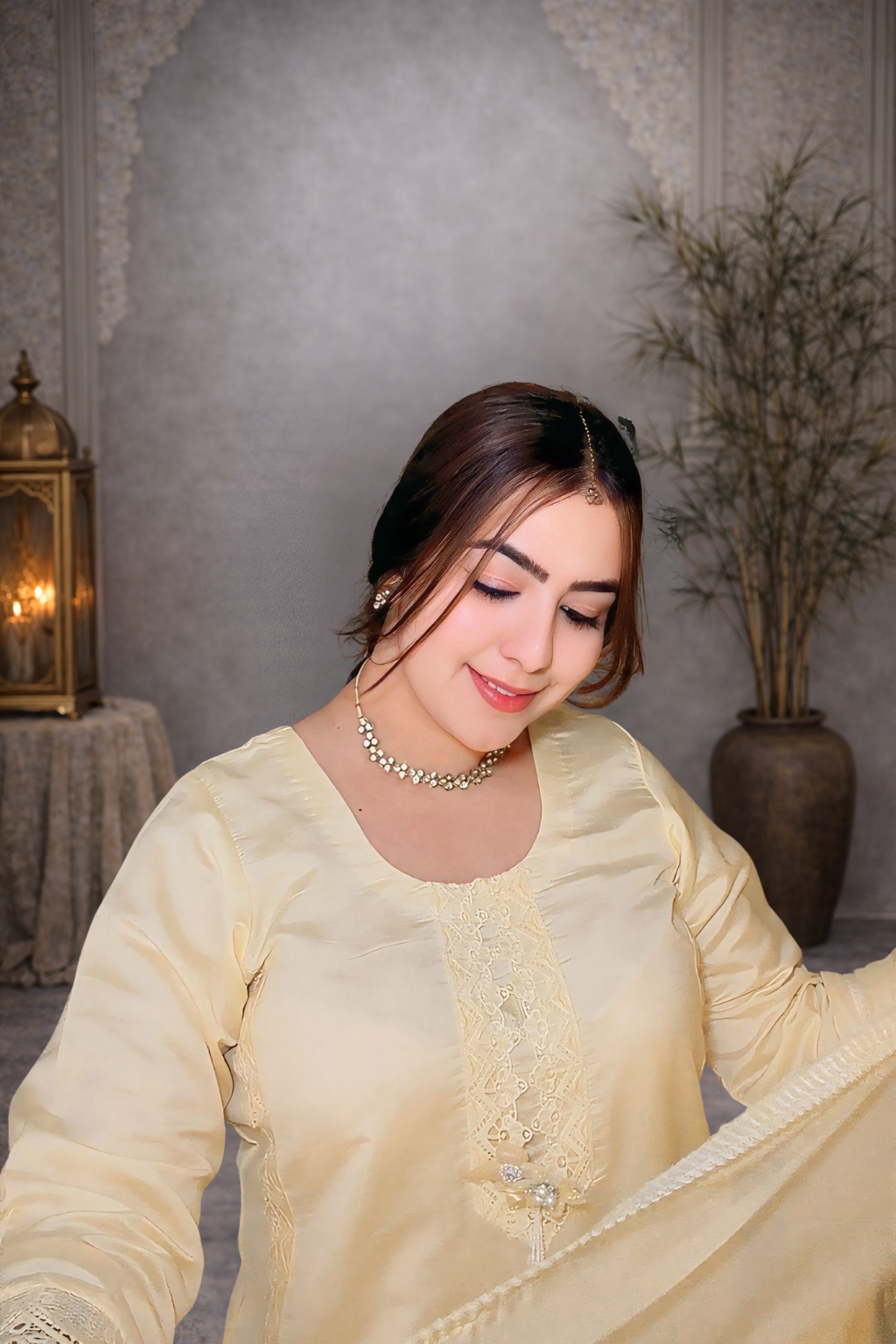 Lemon Cotton Suit