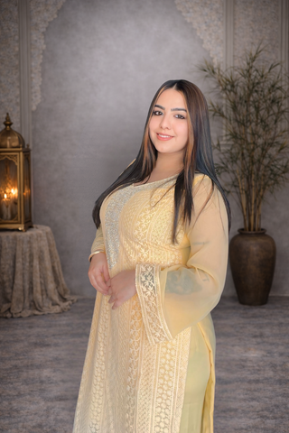 Lemon Cotton Suit