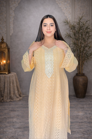 Lemon Cotton Suit